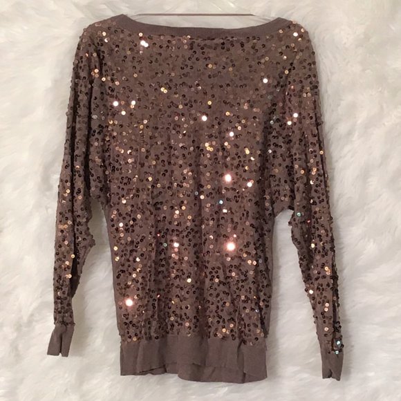 INC International Concepts Women's Sequin Sweater - Picture 2 of 4
